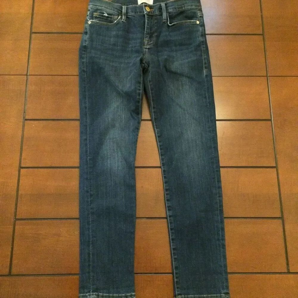 Frame Le Garçon jeans 26 dark wash